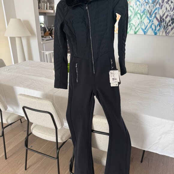 Obermeyer Katze One Piece Snow Suit Women’s Size 4L In Black. NWT - Picture 6 of 6